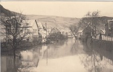 FOTO-AK Lorch am Rhein - Hochwasser, Frühj. 1920 - Rheingau-Taunus-Kreis - RAR!!