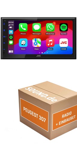 Autoradio einbaupaket jvc - autoradio,