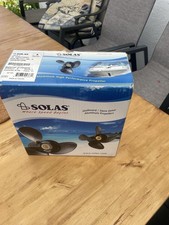 Solas 9 1/4 x 12 Propeller für Tohatsu 9,9 15 20 PS 3 Blatt mit 14 Zähnen