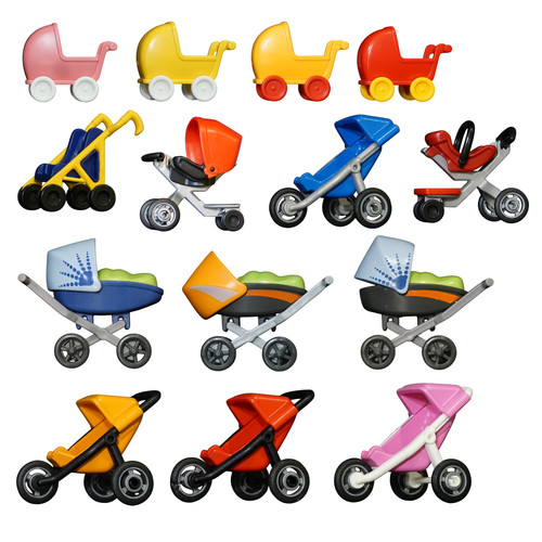 Playmobil kinderwagen baby - kinderwagen,