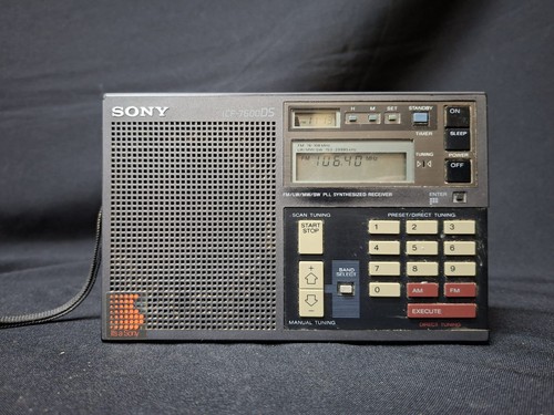 Sony icf 7600ds radio - sony,