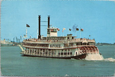 AK / Postkarte : US Heckraddampfer Natchez - New Orleans