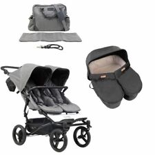 MB Duet V3.2 Luxury Doppelsitz-Buggy herringbone + Zwillingsbabywanne - NEU !!!