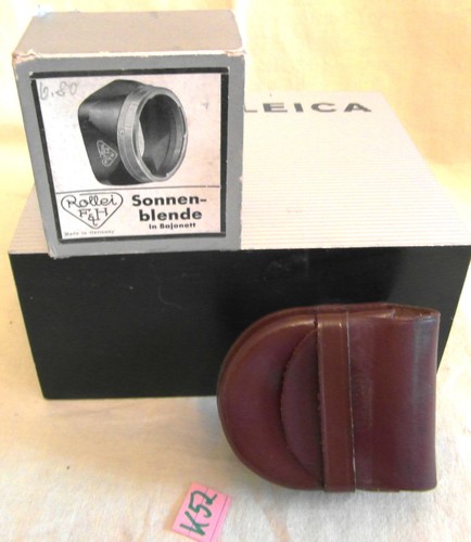 Rollei ledercase und - f&h,