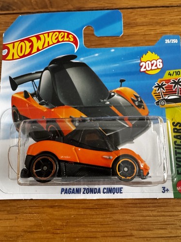 Hot wheels pagani - hot, zonda