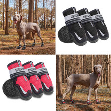 4pcs Hundeschuhe Stiefel