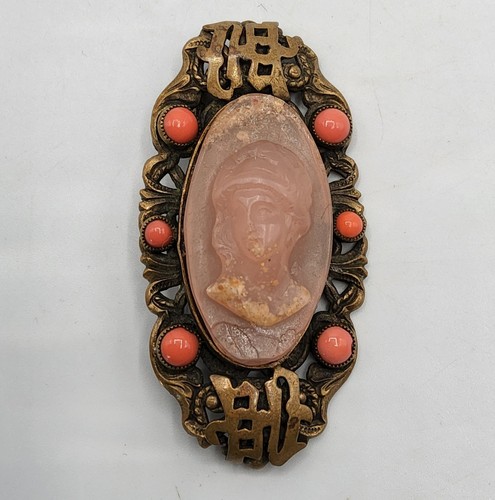 Modeschmuck messing brosche - modeschmuck,
