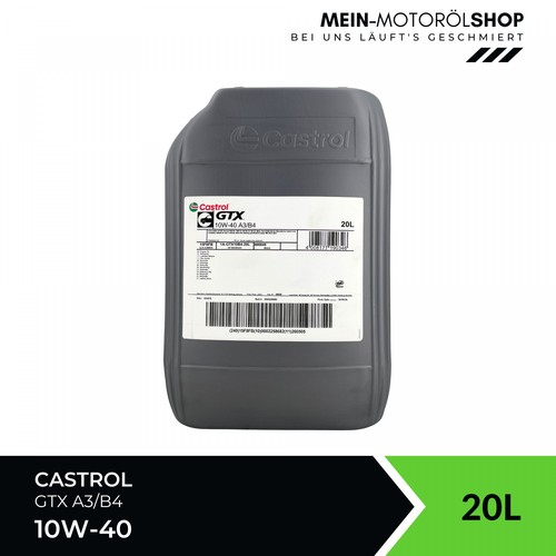 Castrol gtx 10w - castrol,