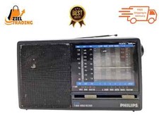 Vintage Philips AE3205 9-Band Weltempfänger Tragbares Radio SW/MW/FM Retro Top