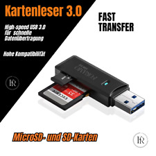 Kartenleser USB 3.0 Stick Card Reader SDHC SDXC MicroSD TF Adapter Speicherkarte