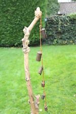 Omas altes Glockenspiel, Türglocke, altmessingfarbig, Gesamtlänge ca. 85 cm