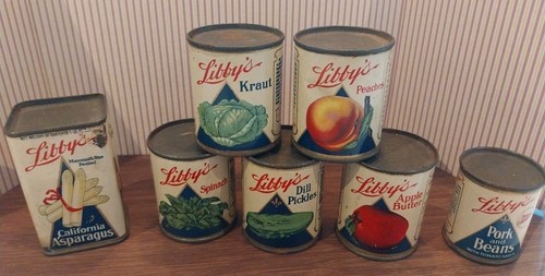 Antike libbys blechdosen - antike,
