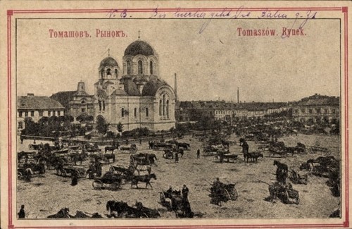 Tomaszów polen markt - polen,,