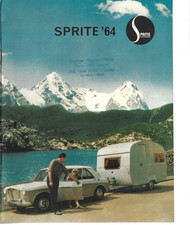 SPRITE 1964 CARAVAN   - WOHNWAGEN PROSPEKT -  - CAMPING