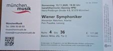 konzert ticket klassik Wiener Symphoniker mit Alexander Malofeev, Klavier