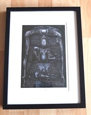 HR Giger Kunstdruck Poster Alien Xenomorph Facehugger Necronomicon - Pyramid