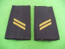 Rangabzeichen Marine Obergefreiter Gold/Blau Schlaufen Bundeswehr