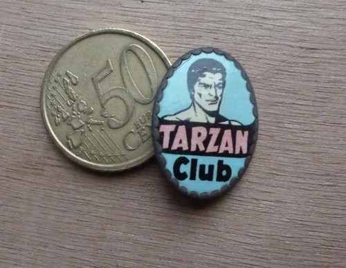 Tarzan club brosche 1957 - tarzan,