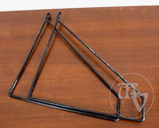 Paar 2  Stück Wandhalter Leitern Regal MidCentury WHB String Ära 50er 60er Jahre