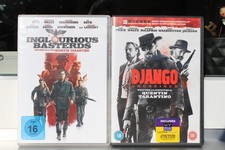 2 DVDs: Inglourious Basterds + Django Unchained (ohne deutschen Ton)