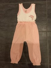 Strampler Baby Weiß Rosa