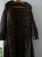 Nappa Ledermantel Pelz Futter Leder Pelzfutter Mantel 38 40 42 44 Nerz Rarität