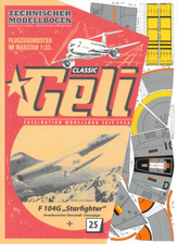 Kartonmodell Lockheed F-104G