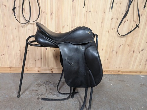 Schwarzer englischer leder - englischer,