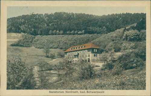 Ansichtskarte sanatorium - ansichtskarte,
