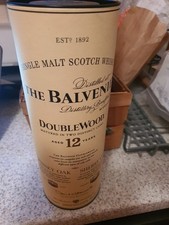 Schöne leere  Whisky-Flasche von Balvenie mit Aufbewahrungsdose 700ml