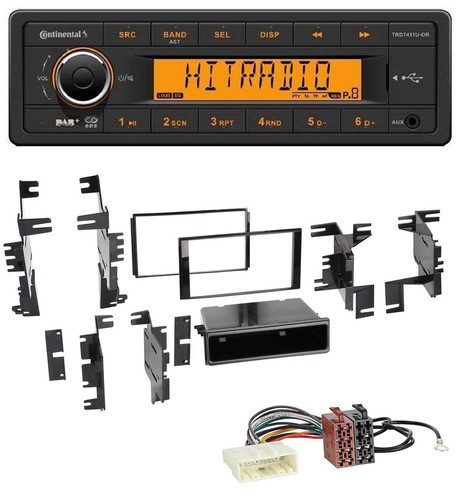 Continental 1din dab mp3 - dab, aux