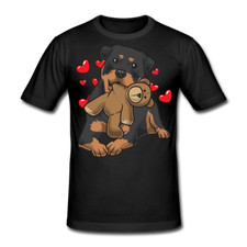 Rottweiler Hund Herren T-Shirt