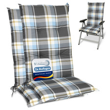 2x Auflage Polster Hochlehner