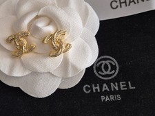 CHANEL Ohrringe Ohrstecker Original gestempelt 