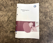 Bordbuch Sicherheit geht vor 2. 1 ORIGINAL VW Tiguan 5N Anleitung 1015W1TIS00