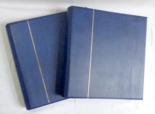 2 blaue KaBe bi-collect Vordruckalben BERLIN mit Inhalt!!!