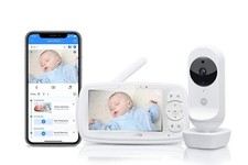 Motorola Nursery VM44 Connect - Wi-Fi Babyphone mit Kamera – 4,3 Zoll Video Baby
