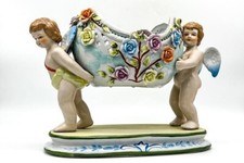 Große Porzellanschale Engel