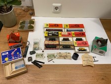 Piko Spur N 6 Wagen Häuser Signal Übergang Zubehör zum Teil unbespielt OVP