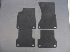 Original Audi A6 4G Limousine Fußmattensatz schwarz Soul 4G1863691D QA5