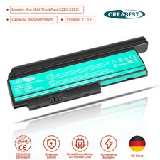 8800mAh 0A36282 0A36283 FRU 42T4861 Akku Für Lenovo ThinkPad X220 X220I 42T4899
