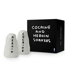 David shrigley salt - david, pepper