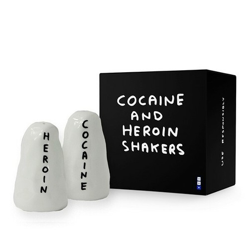 David shrigley salt pepper - david, &