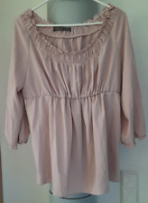 ZARA chice Tunikabluse Gr. L rose ausgefallener Schnitt