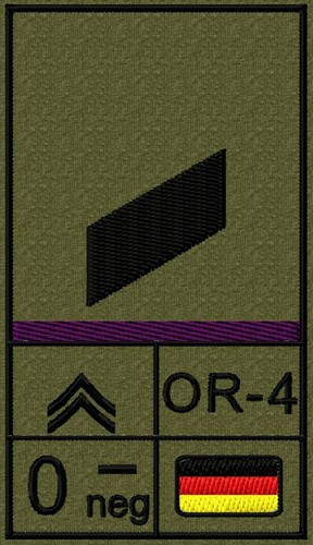 Bundeswehr rangabzeichen - bundeswehr,
