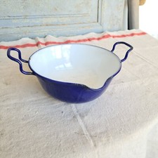 B4544 Alte Emaille Schüssel |