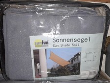 Sonnensegel Silbergrau 3,6m X