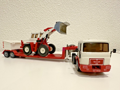 Siku 3716 man tieflader - 3716, mit