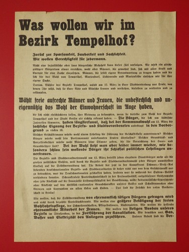 Altes flugblatt kampffront - flugblatt,