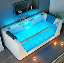 Luxus LED Whirlpool Badewanne
